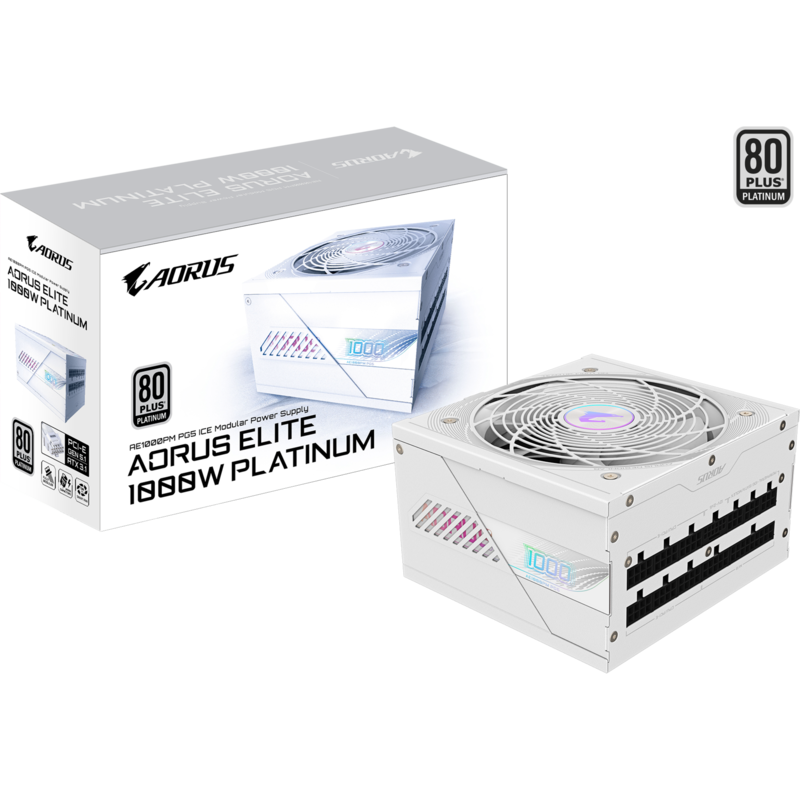 GIGABYTE GP-AE1000PM PG5 ICE PC-Netzteil, weiß