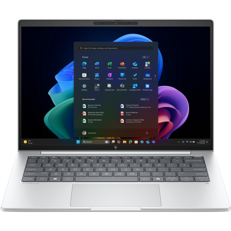 HP EliteBook 8 G1a (AD3F1ET) Notebook, 14", AMD Ryzen AI 5 340, Microsoft Windows, SSD, 32GB RAM