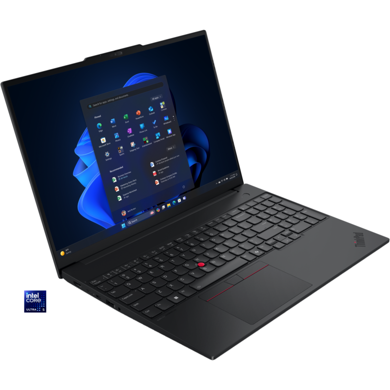 Lenovo ThinkPad E16 G3 (21SR000PGE) Notebook, 16", Full HD, Intel Core Ultra 5 225U, Microsoft Windows, SSD, 16GB RAM