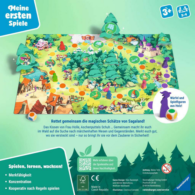 Ravensburger Meine ersten Spiele - Sagaland Junior Brettspiel