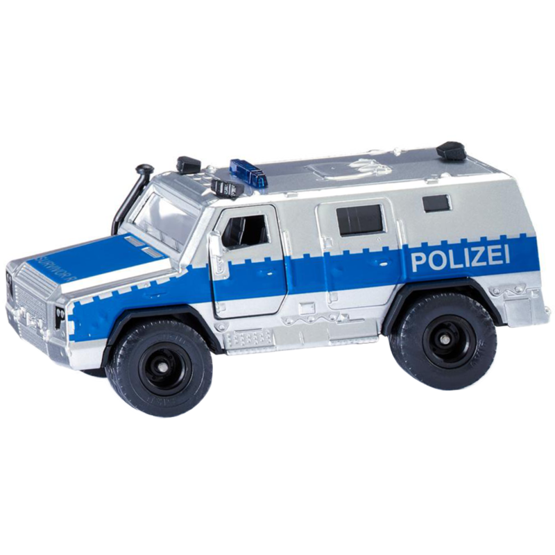 SIKU SUPER Rheinmetall MAN Survivor R Modellfahrzeug, silber/blau