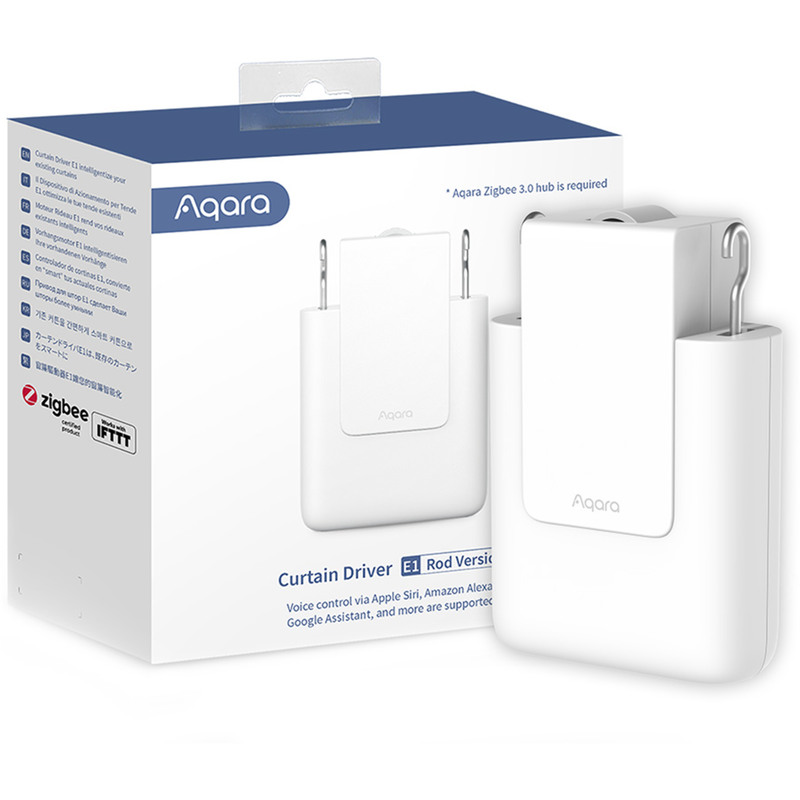 Aqara Curtain Driver E1 Rod Version Aktor, weiß