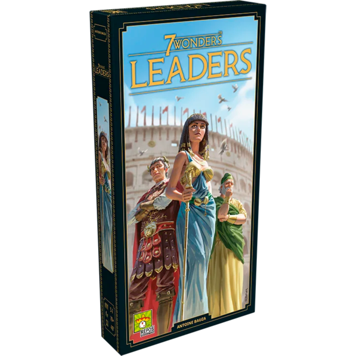 Asmodee 7 Wonders - Leaders (neues Design) Brettspiel, Erweiterung