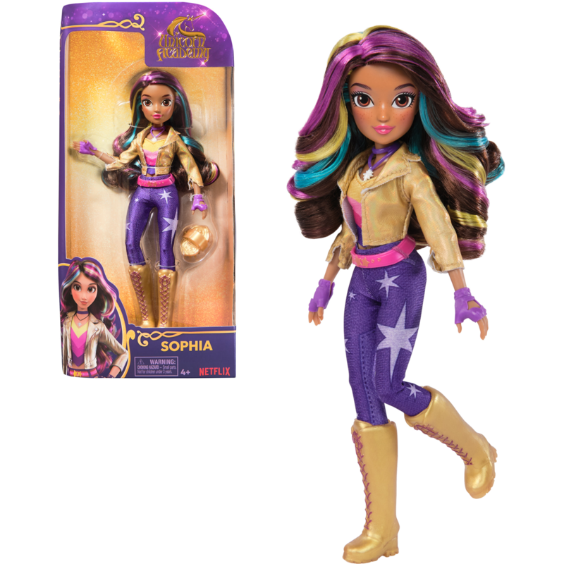 Spin Master Unicorn Academy - Ankleidepuppe Sophia Puppe