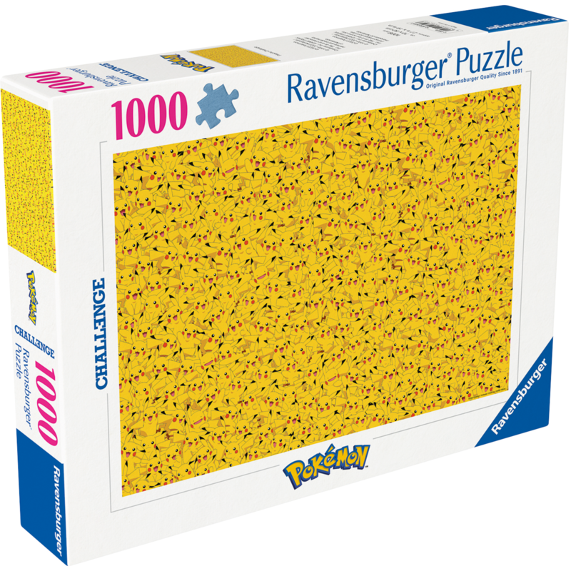 Ravensburger Puzzle Pikachu Challenge, 1000 Teile