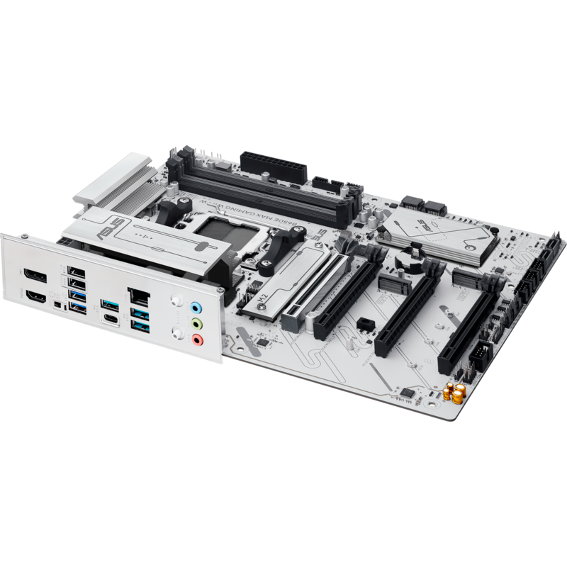 ASUS B650E MAX GAMING WIFI W Mainboard, weiß