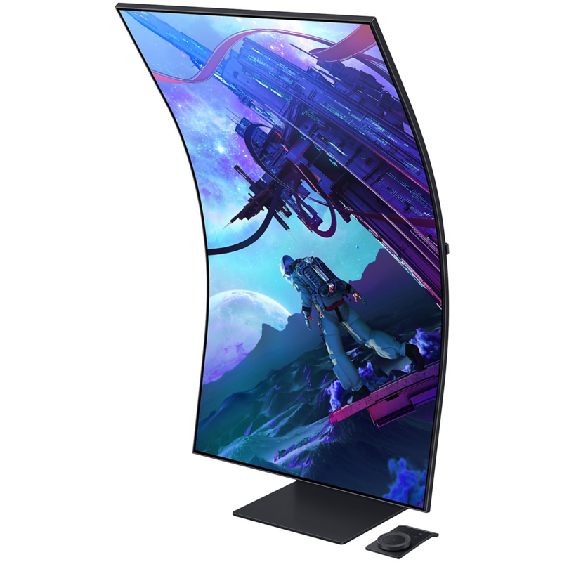 SAMSUNG Odyssey Ark S55CG970NU Gaming-Monitor, schwarz, UltraHD/4K, VA, Curved