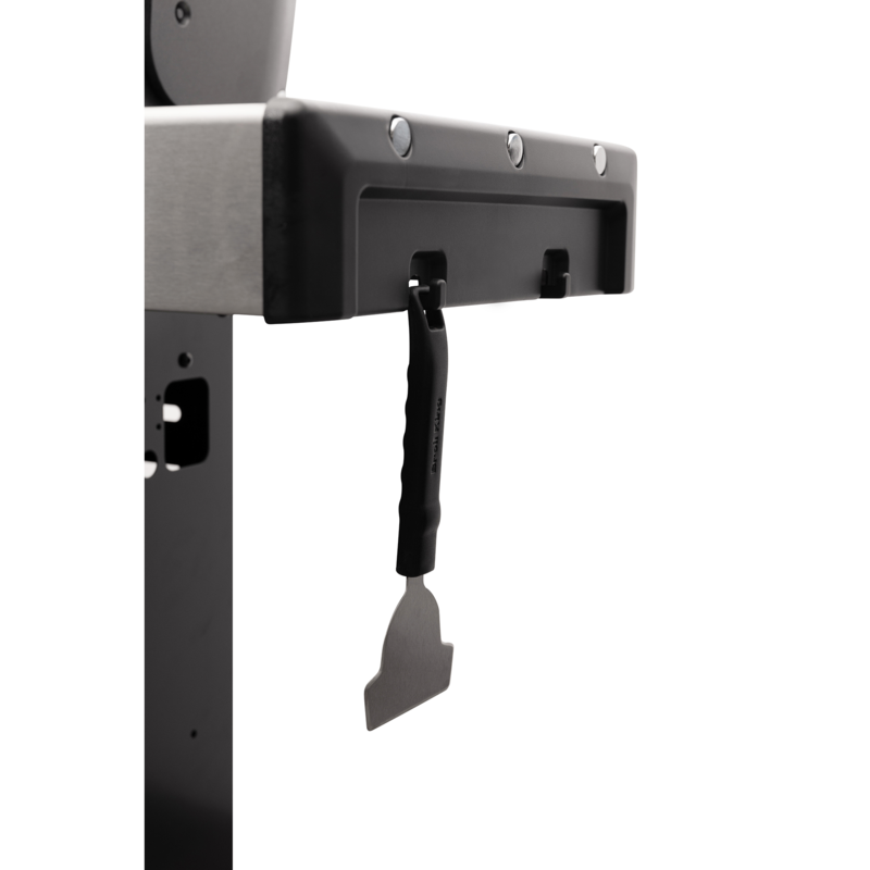 Broil King Plancha Scraper Schaber, schwarz/edelstahl