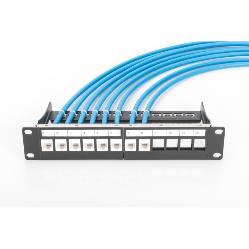 Digitus CAT 6A Keystone-Modul, ungeschirmt, werkzeugfrei, Klasse EA