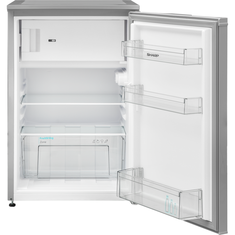 SHARP SJ-UD121T2S-EU Kühlschrank, silber