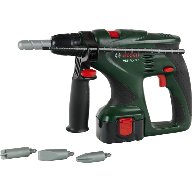 Theo Klein Bosch Schlagbohrmaschine Kinderwerkzeug, grün/schwarz