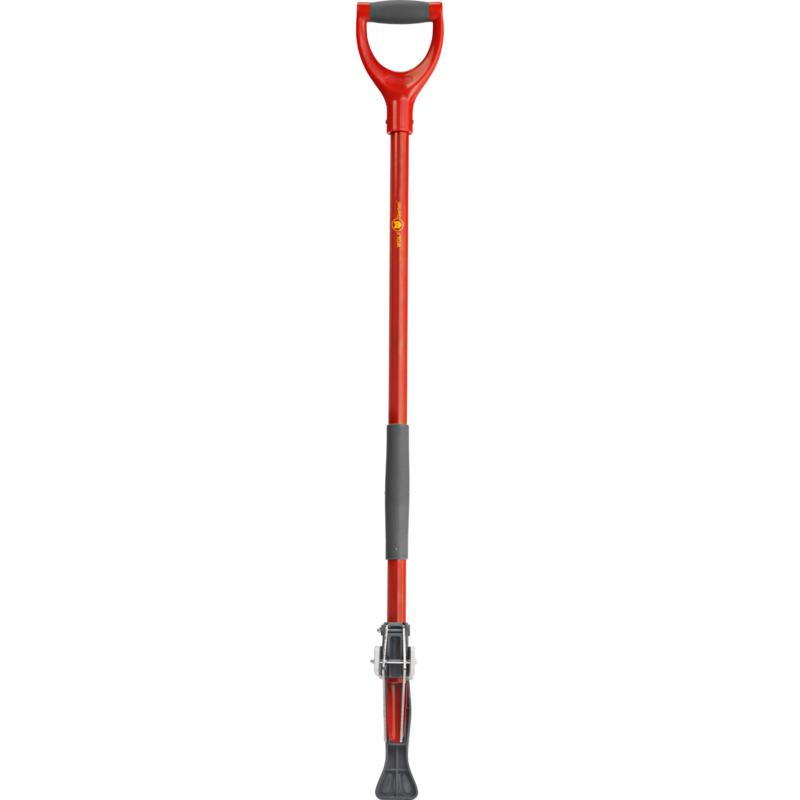 WOLF-Garten Automatik-Unkrautstecher IW-A, rot/grau, 110cm