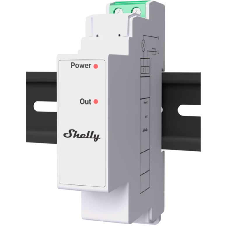 Shelly PRO 3EM 400А Messgerät, weiß