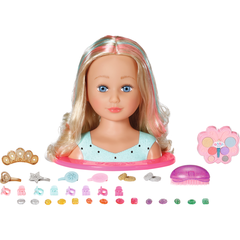 ZAPF Creation BABY born Sister Styling Head Princess Schmink- und Frisierkopf