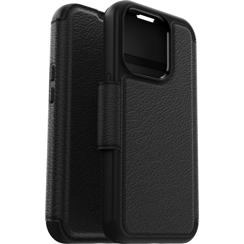 Otterbox Strada MagSafe Handyhülle, schwarz, iPhone 15 Pro