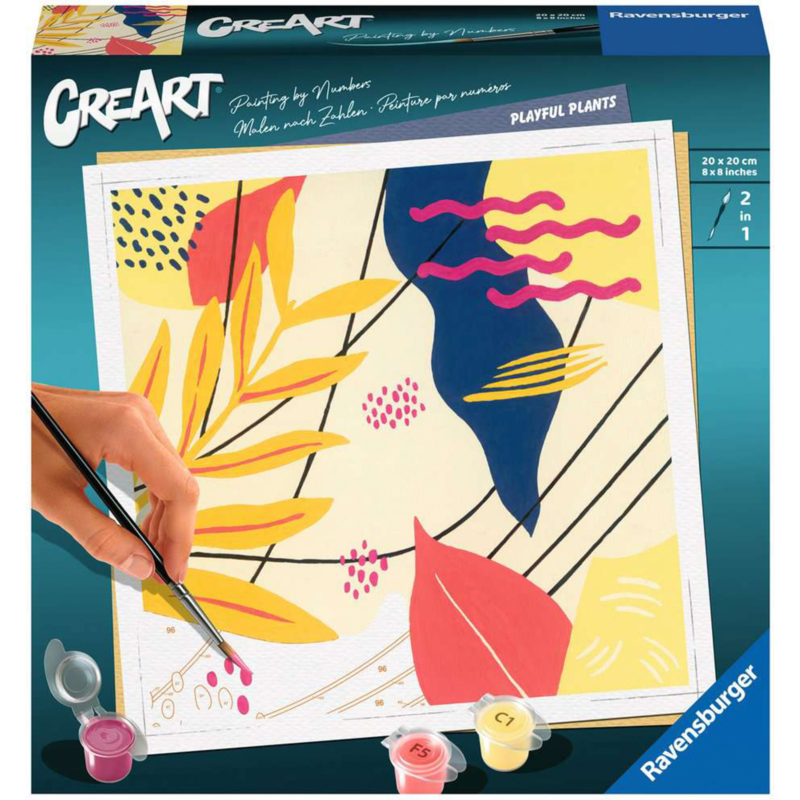 Ravensburger CreArt - Playful Plants Malen