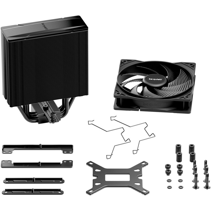 be quiet! Pure Rock 3 Black CPU-Kühler, schwarz