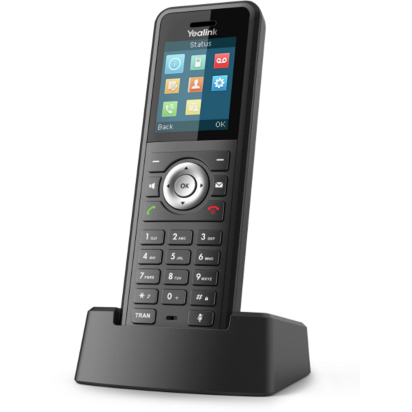 Yealink W59R analoges Telefon, schwarz, DECT-Mobilteil