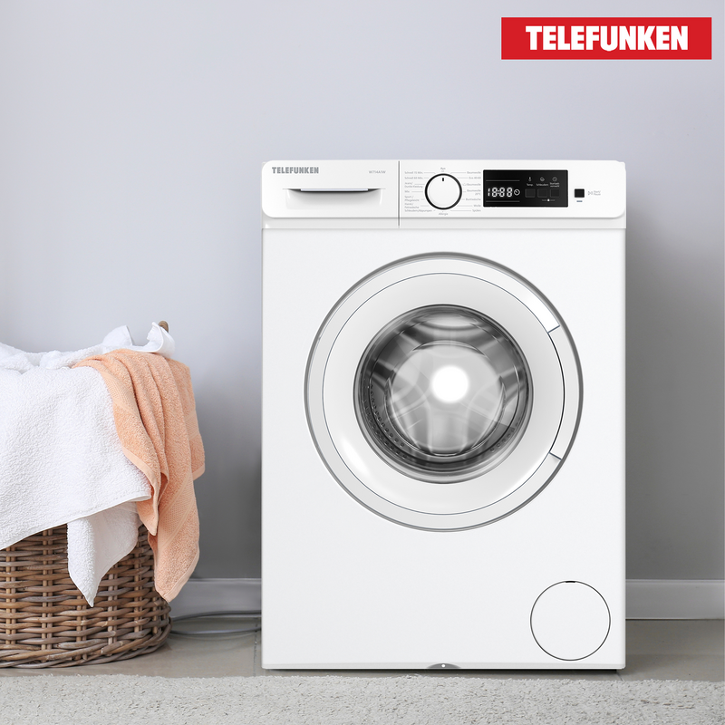 Telefunken W714A1W Waschmaschine, weiß