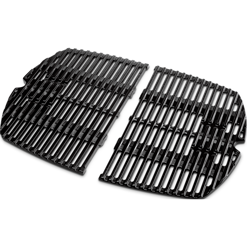 Weber Grillrost Set 7645, für Q 200- / 2000 Serie, 2-teilig, Gusseisen