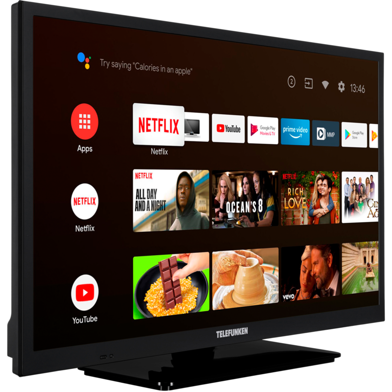 Telefunken XH24AN550MV LED-Fernseher, schwarz, FullHD, AndroidTV, HDR, WLAN