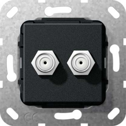 Gira Unterputz Tragring zweifach Satellit Sat-Anlage