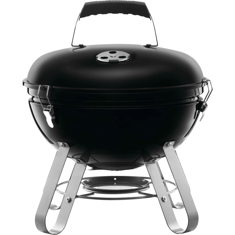 Napoleon Holzkohle Kugelgrill NK14K-LEG-3 Grill, schwarz, Ø 37cm