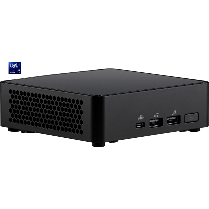 ASUS NUC 14 Pro Slim Kit RNUC14RVKU700002I Barebone, schwarz, ohne