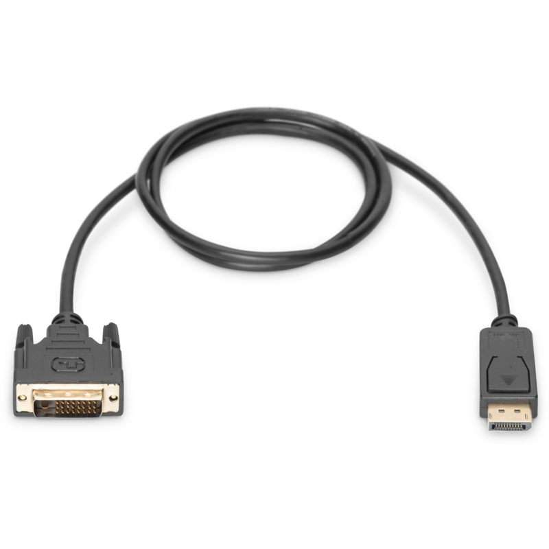 Digitus Adapterkabel DisplayPort > DVI-D, schwarz, 1 Meter