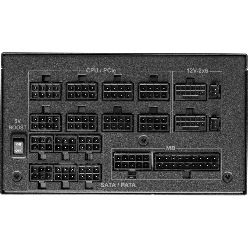 ASRock Taichi TC-1650T PC-Netzteil, schwarz, 2x 12-Pin High Power GPU, 8x PCIe