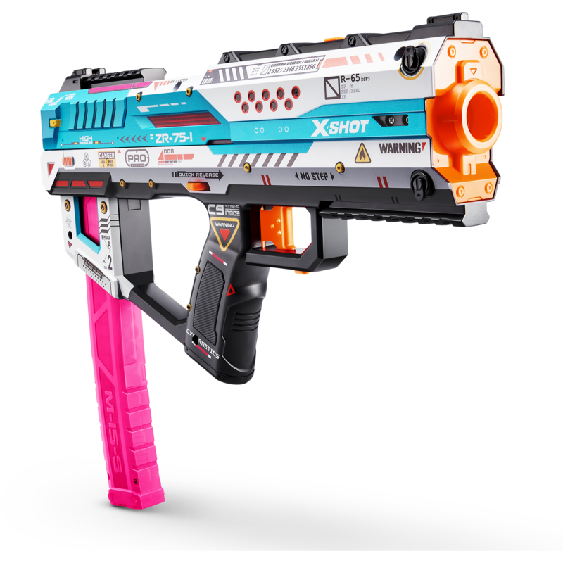 ZURU XSHOT Skins Fury-X Dartblaster, inkl. 40 Half-Darts