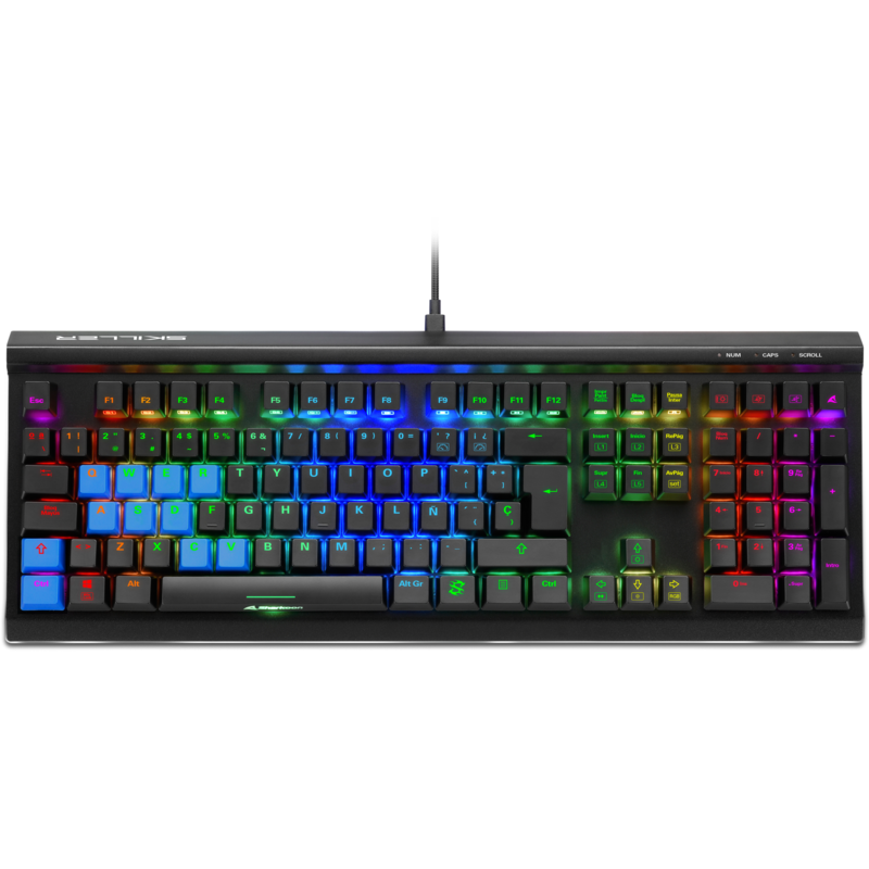 Sharkoon SKILLER SGK60 Gaming-Tastatur, schwarz, Gebraucht