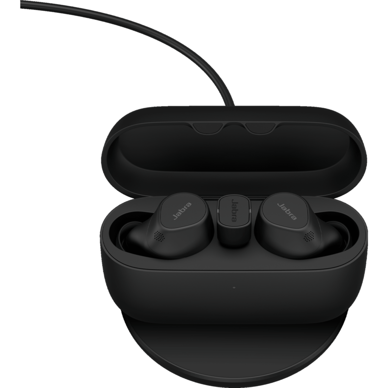 Jabra Evolve2 Buds Kopfhörer, schwarz, UC, USB-C, Bluetooth