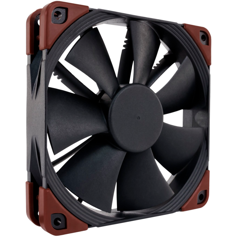 Noctua NF-F12 industrialPPC-24V-3000 SP IP67 PWM Gehäuselüfter, schwarz