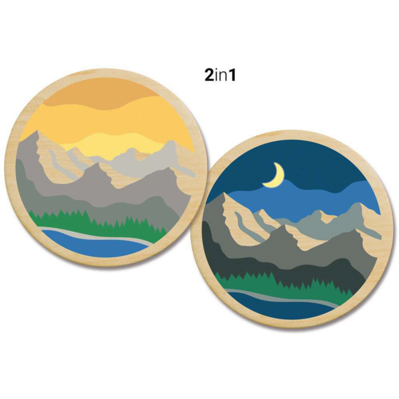 Ravensburger CreArt Wooden - Berge Malen