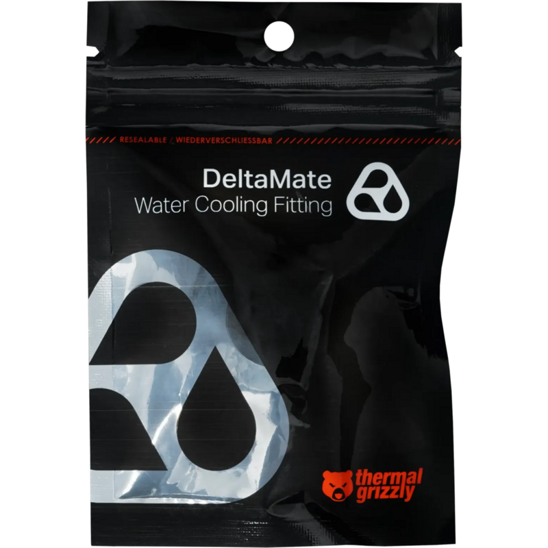 Thermal Grizzly DeltaMate Fitting HT16 Verbindung, nickel