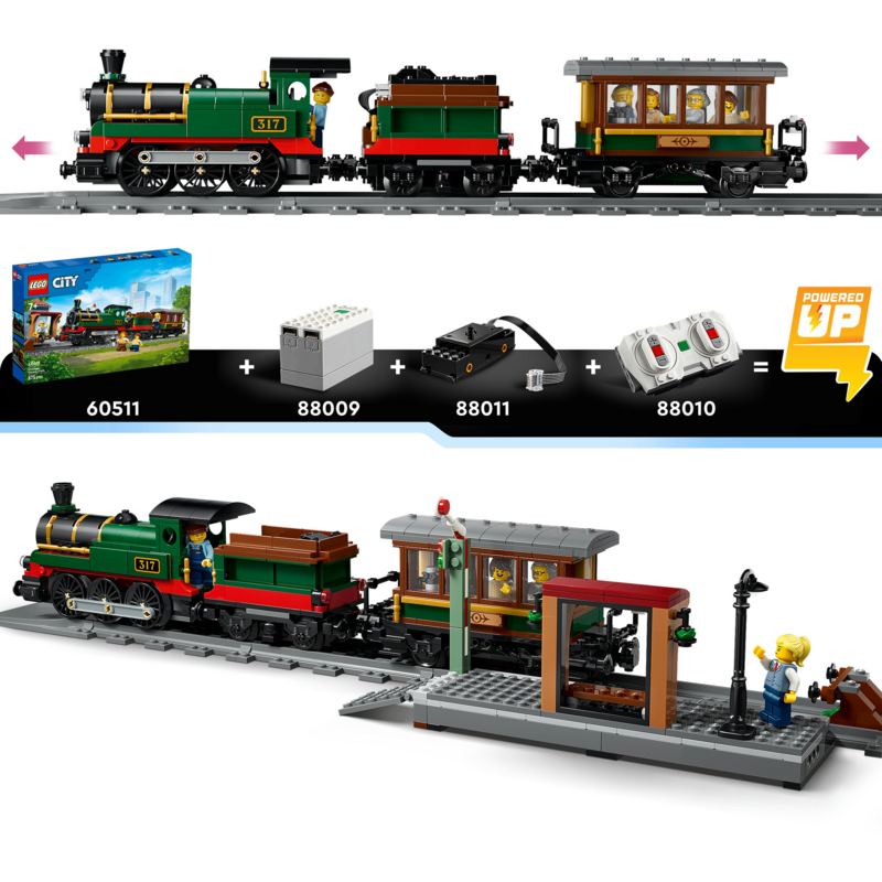 LEGO City Klassischer Dampfzug Konstruktionsspielzeug