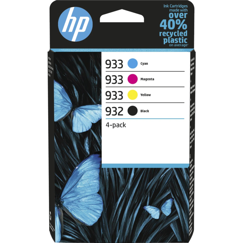 HP Tinte 4er-Pack Nr. 932/933 (6ZC71AE)