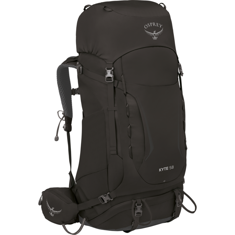 Osprey Kyte 58 Rucksack, schwarz, 56 Liter, Größe WXS/S