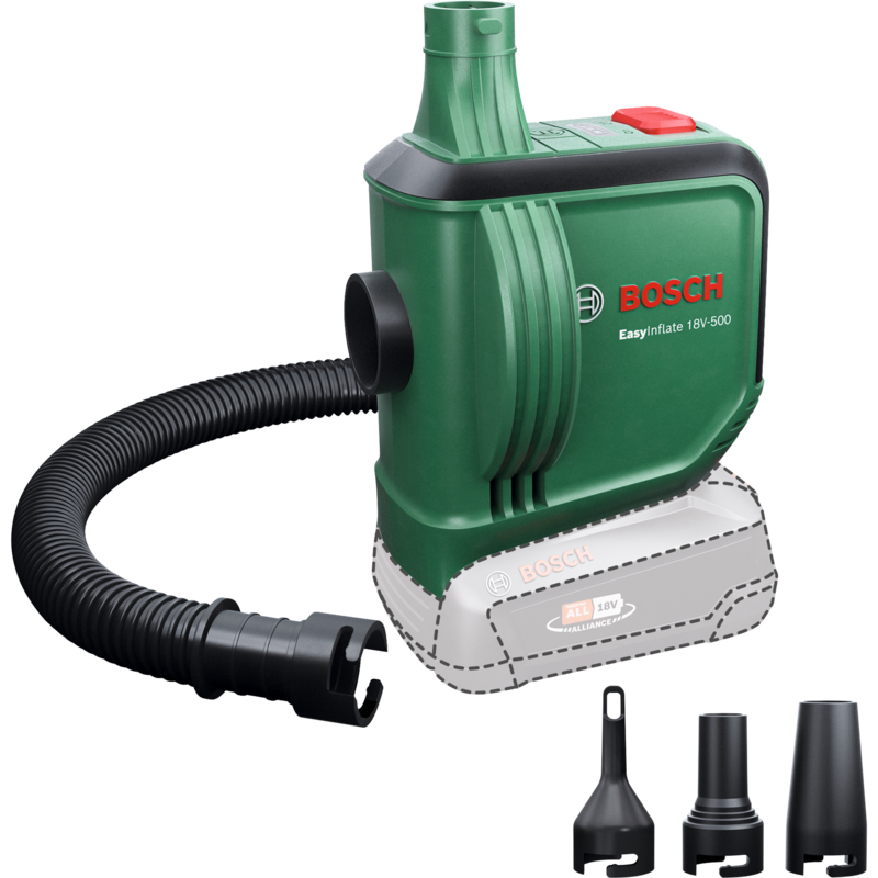 Bosch Heimwerken & Garten Akku-Luftpumpe EasyInflate 18V-500 solo, 18Volt