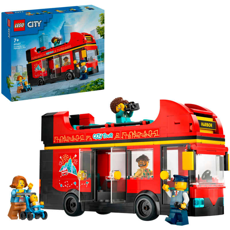 LEGO City Doppeldeckerbus Konstruktionsspielzeug