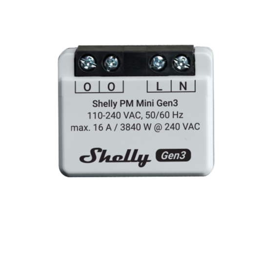 Shelly Plus PM Mini Gen.3 WLAN BT Messgerät