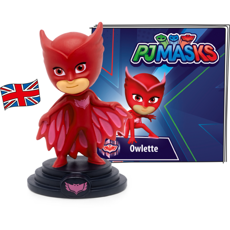 tonies PJ Masks - Owlette Spielfigur, Hörspiel mit Liedern, englische