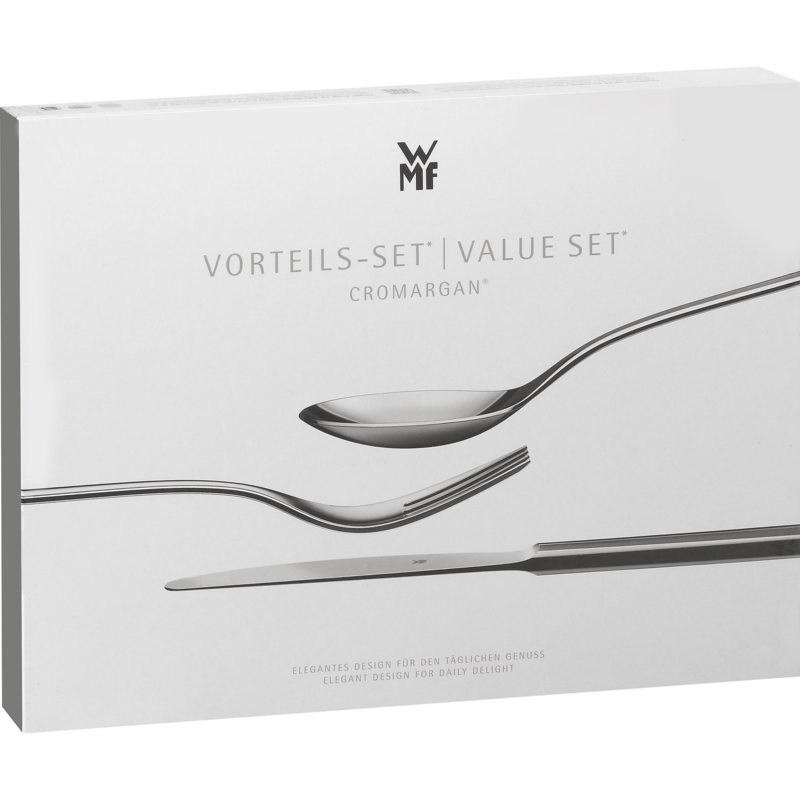WMF Besteck-Set Palermo, 60-teilig, edelstahl, Vorteilspack