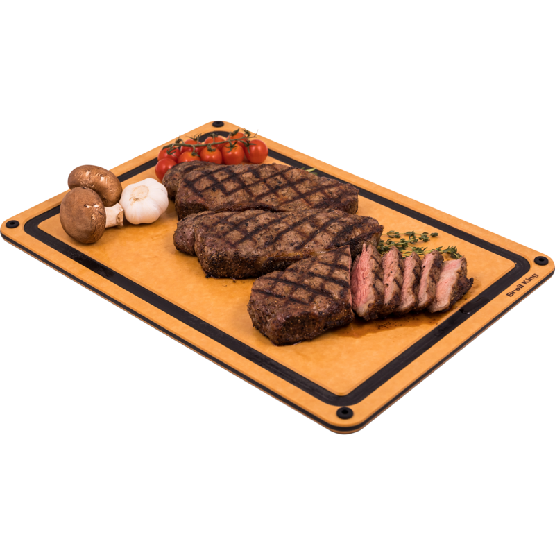 Broil King Schneidebrett aus Holzfaser, braun, 31 x 44,5cm