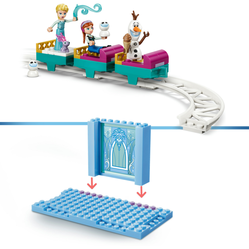 LEGO Disney Princess Elsas Schlittenfahrt um den Eispalast