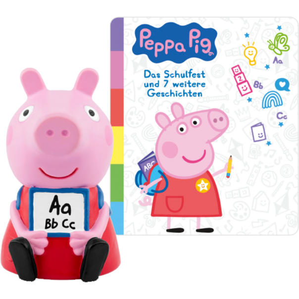 tonies Peppa Pig - Das Schulfest und 7 weitere Geschichten Spielfigur, Hörspiel