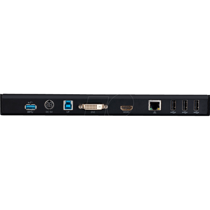 Targus USB 3.0 Docking Station Generalüberholt Dockingstation, schwarz, Generalüberholt
