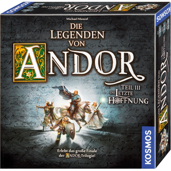 Kosmos Die Legenden von Andor - Teil III: Die letzte Hoffnung Brettspiel