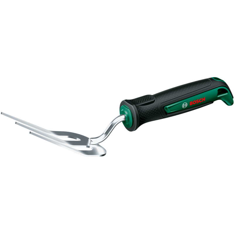 Bosch Heimwerken & Garten Garten Blumengabel, Edelstahl Gabel, grün/schwarz